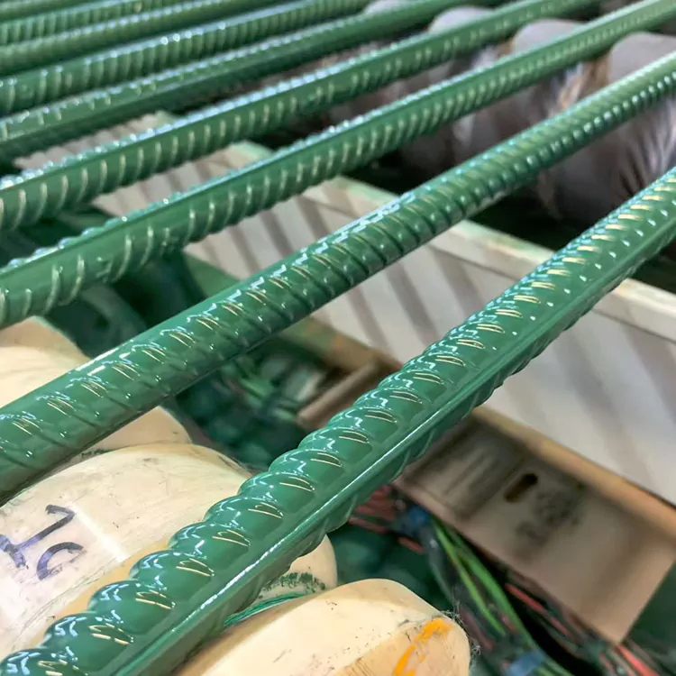 Bevonatos, finoman hengerelt menetes acélrudak